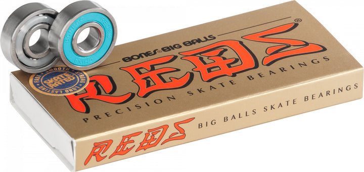 Bones Big Balls Reds Skateboard Bearings Blue