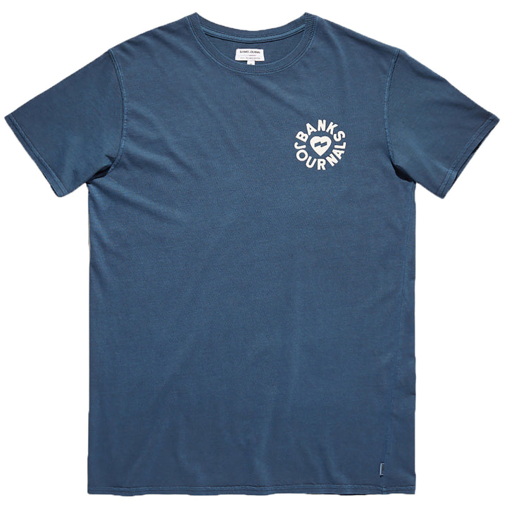 Banks Heart Rings T-Shirt Insignia Blue