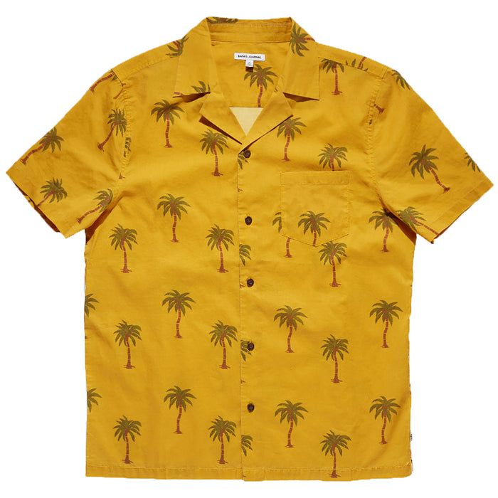 Banks Palm Dreams Short-Sleeve Shirt Sunset