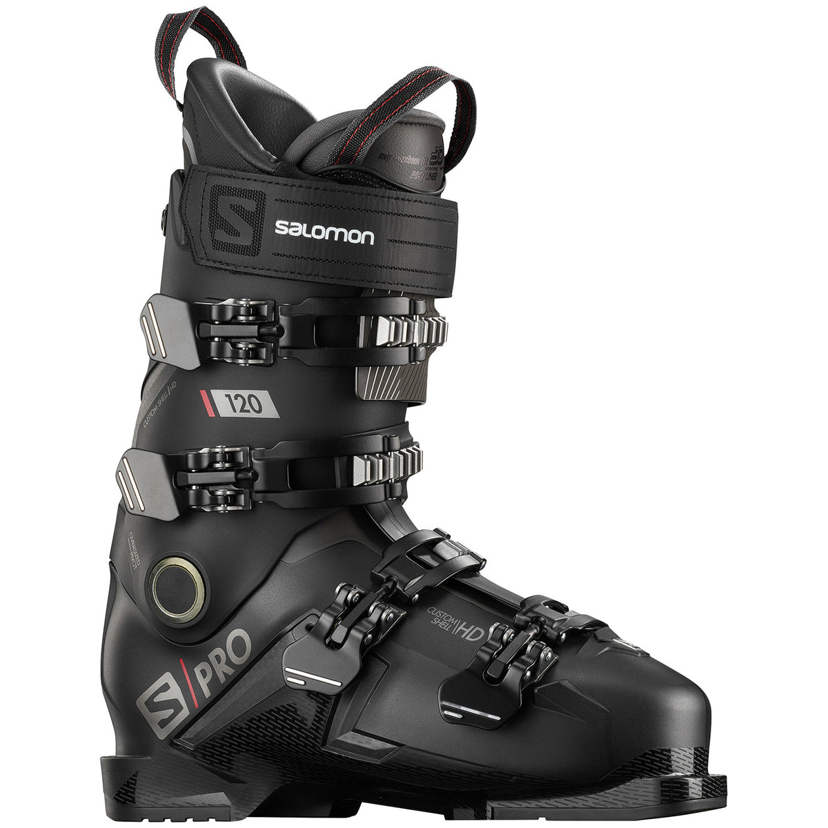 Salomon S/Pro 120 Ski Boots 2020 Black/Belluga/Red