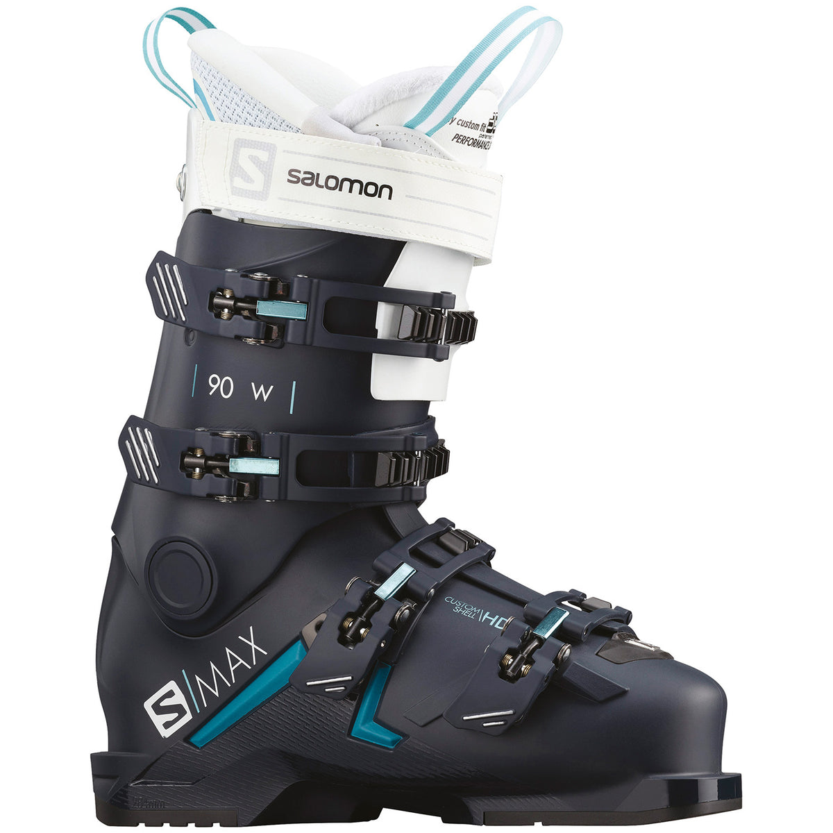 Salomon S/Max 90 W Ski Boots - Women's 2020 Petrol Blue/Scuba Blue/White