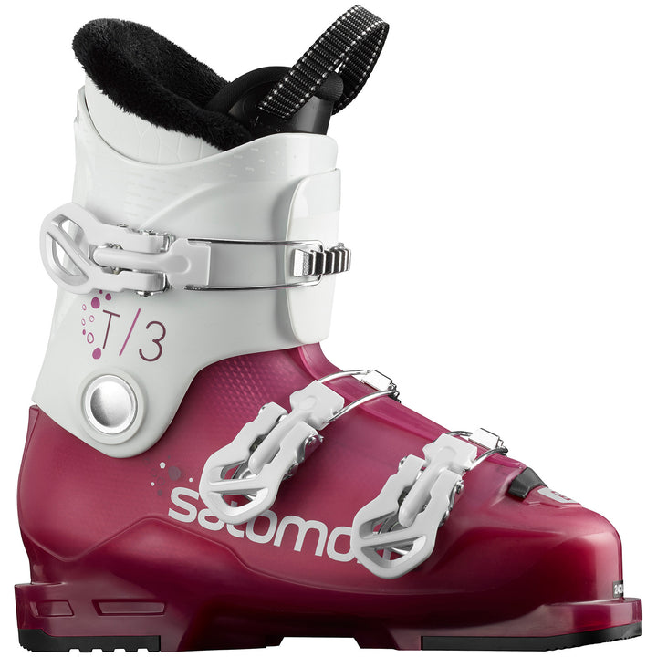 Salomon T3 RT Girly Ski Boots - Girls' 2020 Rose Violet Transluc/White
