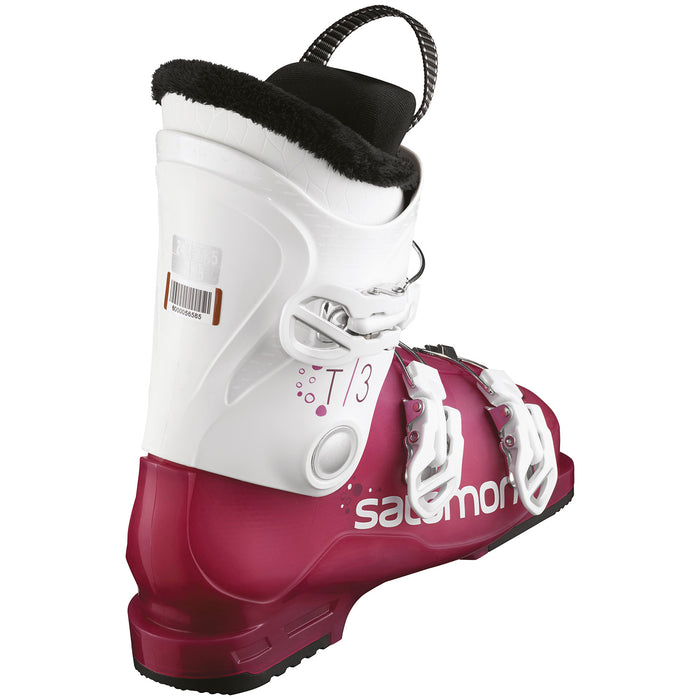Salomon T3 RT Girly Ski Boots - Girls' 2020 Rose Violet Transluc/White