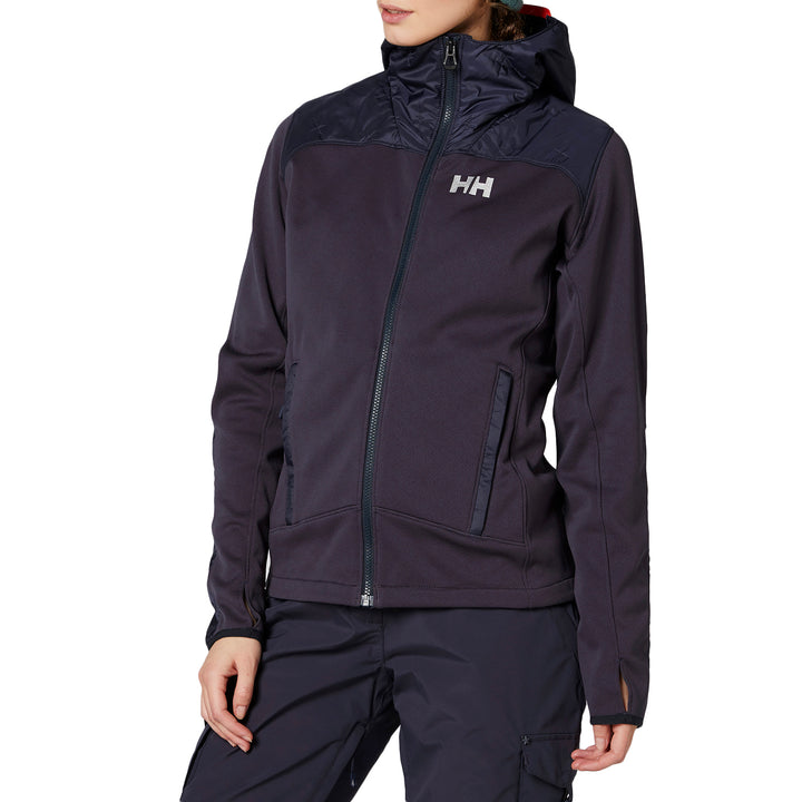 Helly Hansen ULLR Midlayer Jacket - Women's Graphite Blue