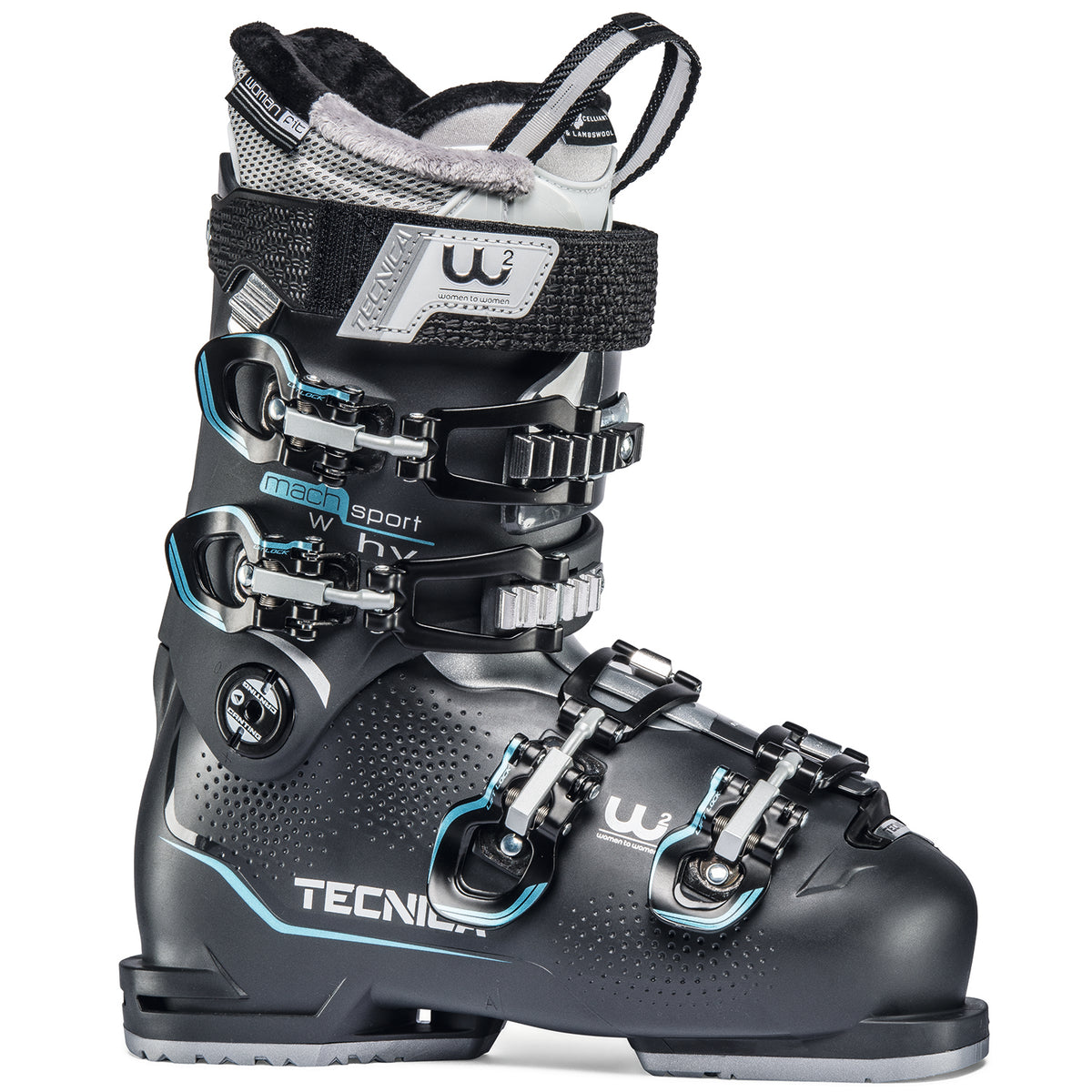 Tecnica Mach Sport HV 75 W Ski Boots - Women's 2020 Graphite