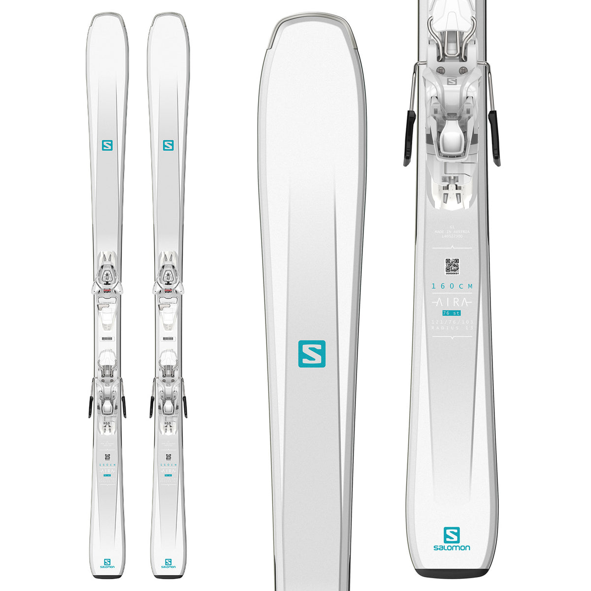 Salomon Aira 76 ST C Skis + L10 GW Bindings - Women's 2020