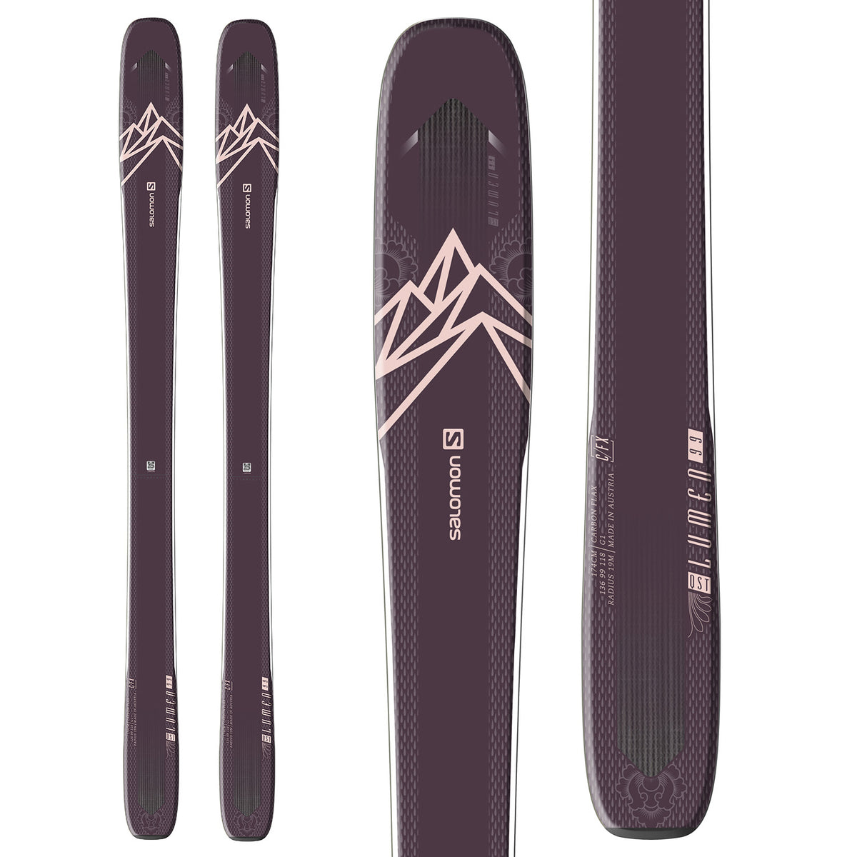 Salomon QST Lumen 99 Skis - Women's 2021