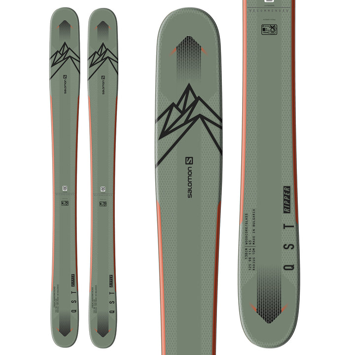 Salomon QST Ripper Skis - Boys' 2021
