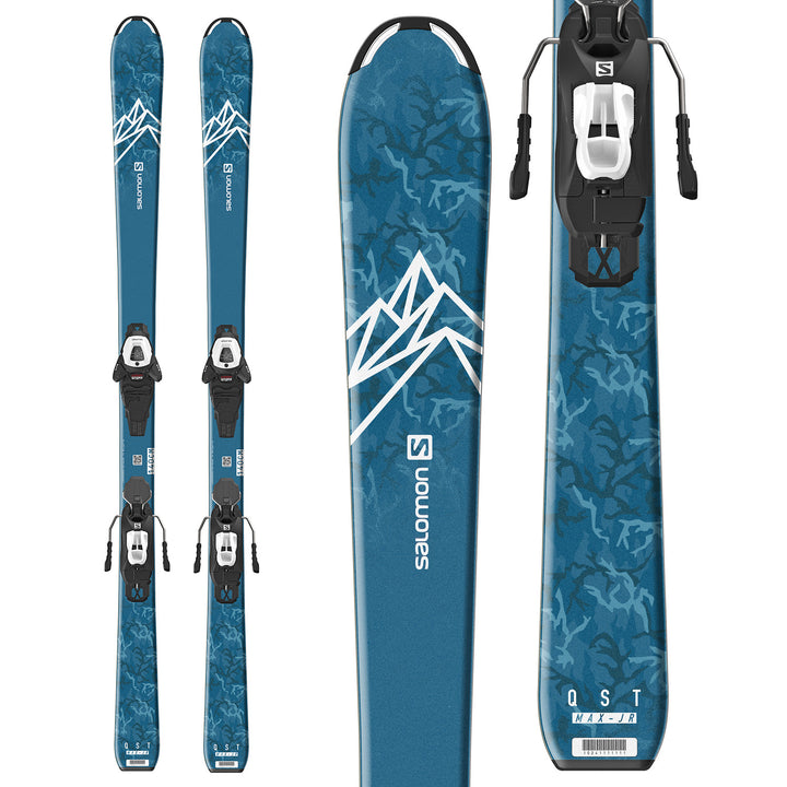 Salomon QST Max Jr M Skis + L6 GW Bindings - Boys' 2022