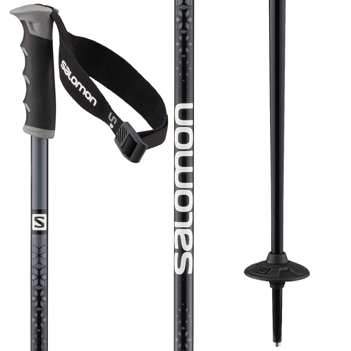 Salomon Arctic S3 Ski Poles 2021 Black