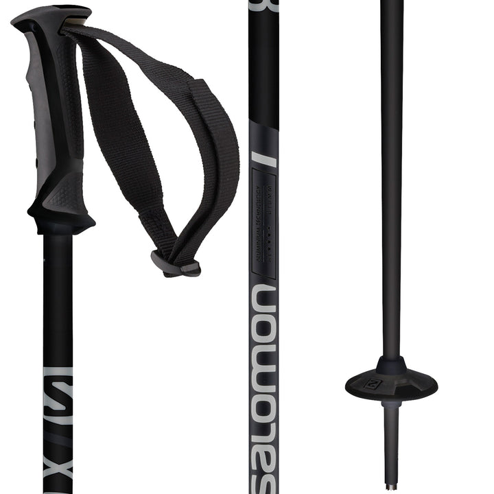 Salomon X 08 Ski Poles 2022 Black
