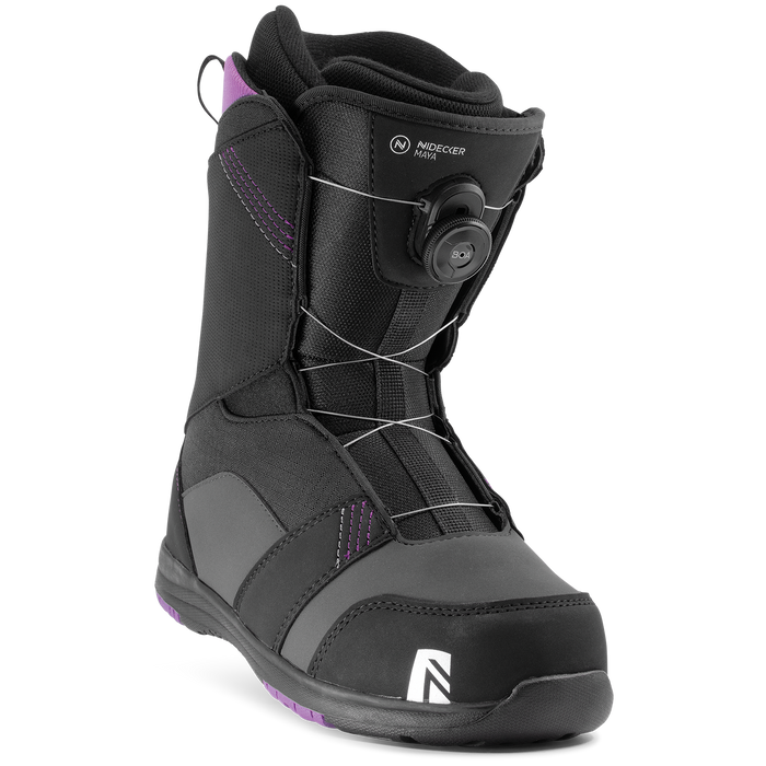 Nidecker Maya Boa Snowboard Boots - Women's 2021 Black