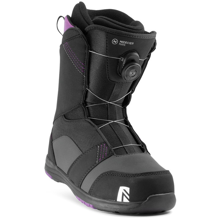Nidecker Maya Boa Snowboard Boots - Women's 2021 Black