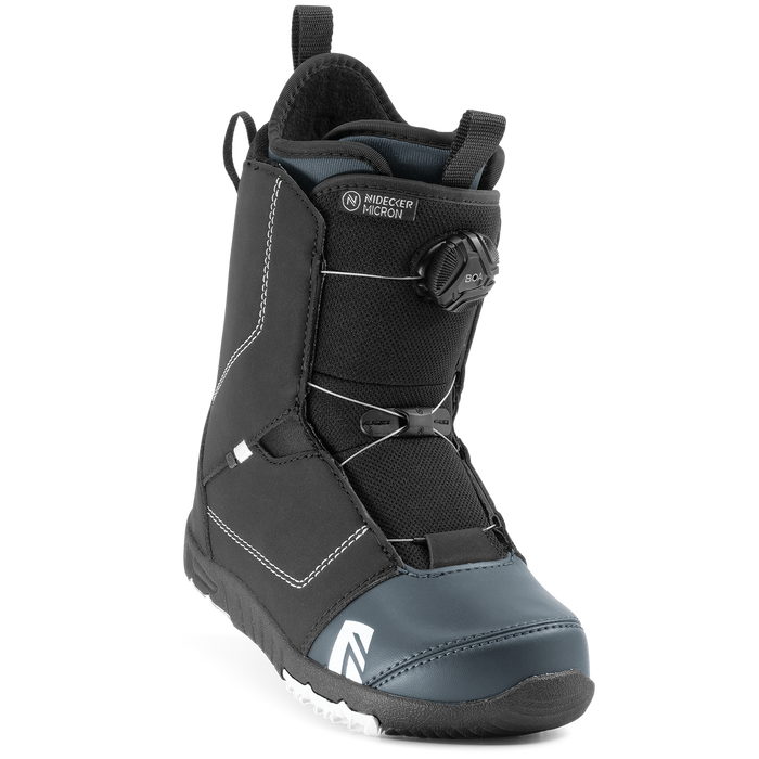 Nidecker Micron Boa Snowboard Boots - Kids' 2020 Black