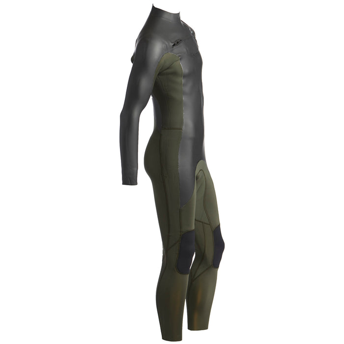 Billabong 3/2 Furnace Revolution Glide Chest Zip Wetsuit Dark Olive