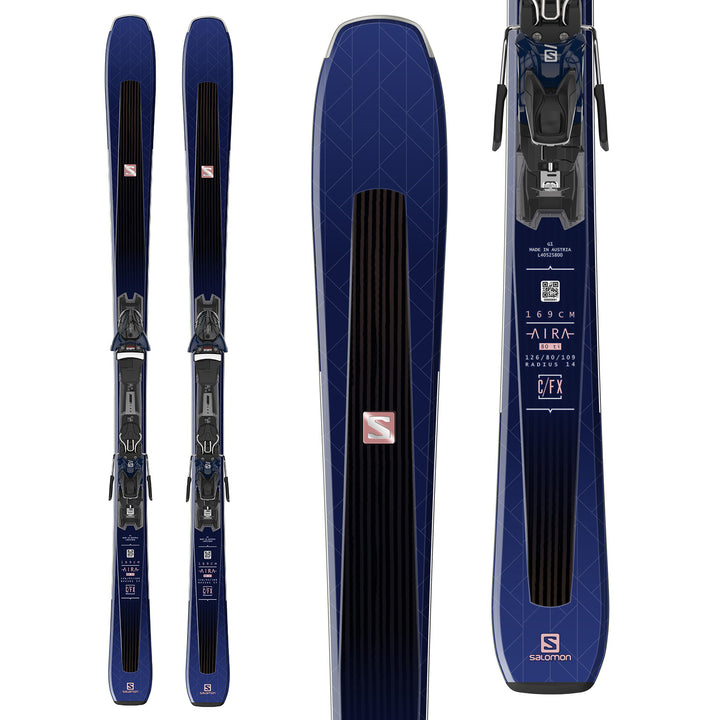 Salomon Aira 80 Ti Skis + Z10 GW Bindings - Women's 2020