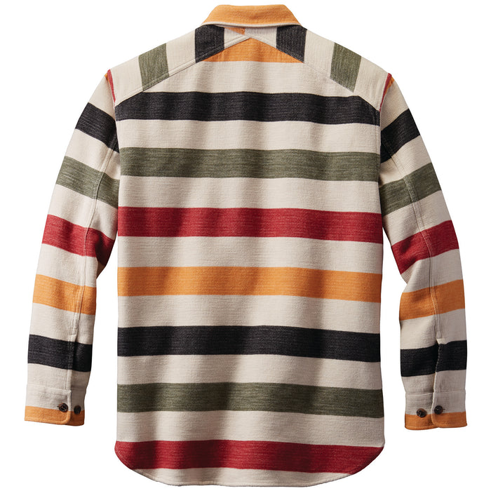 Pendleton Blanket Stripe Overshirt Glacier Stripe