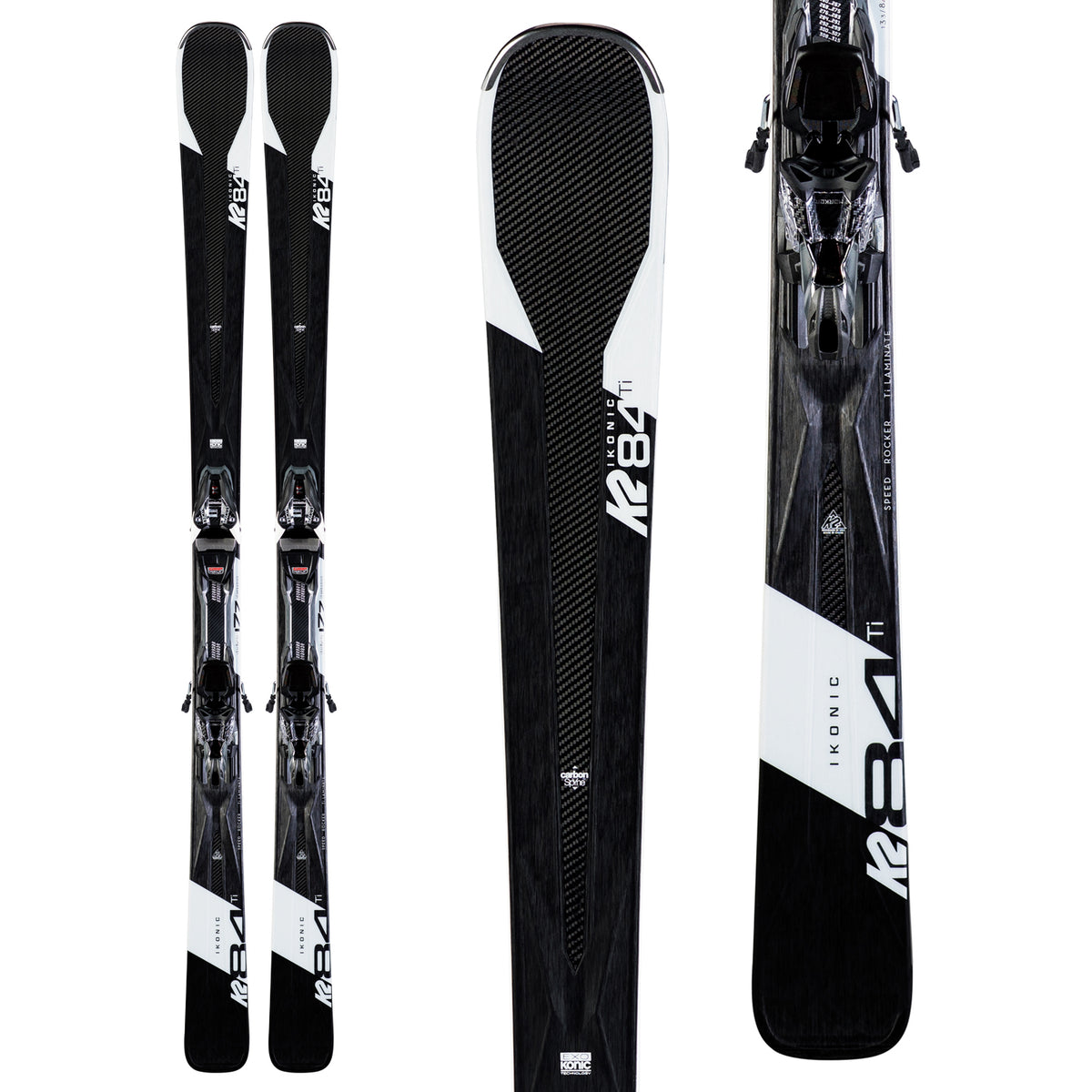 K2 Ikonic 84 Ti Skis + MXC 12 TCX Bindings 2020