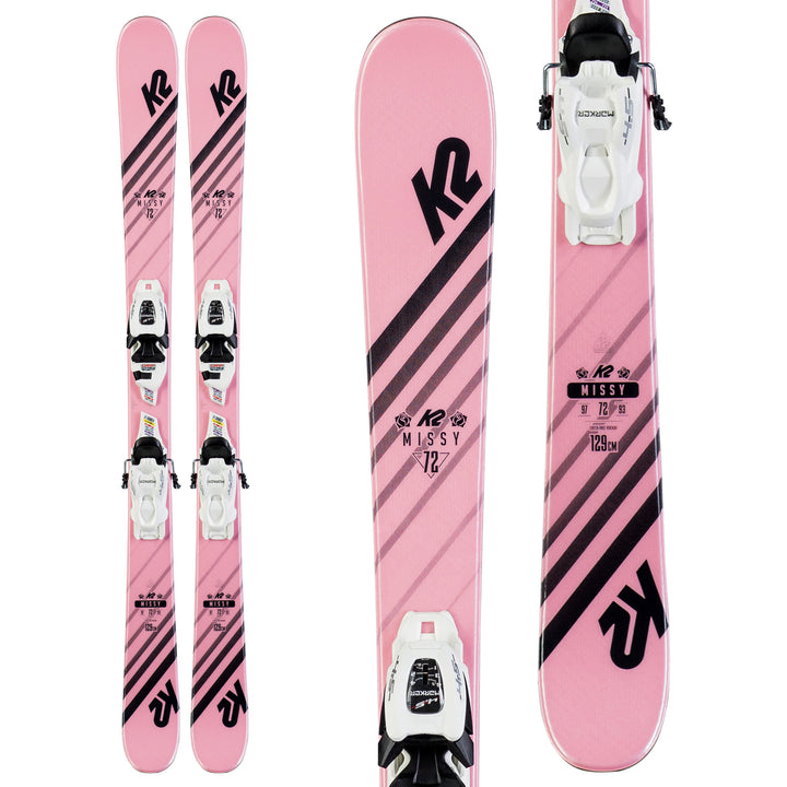 K2 Missy Skis + FDT 4.5 Bindings - Girls' 2020