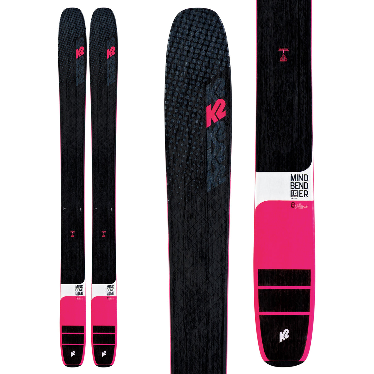 K2 Mindbender 115 C Alliance Skis - Women's 2020