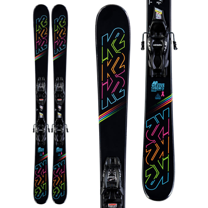 K2 Dreamweaver Skis + 4.5 FDT Bindings - Little Girls' 2020