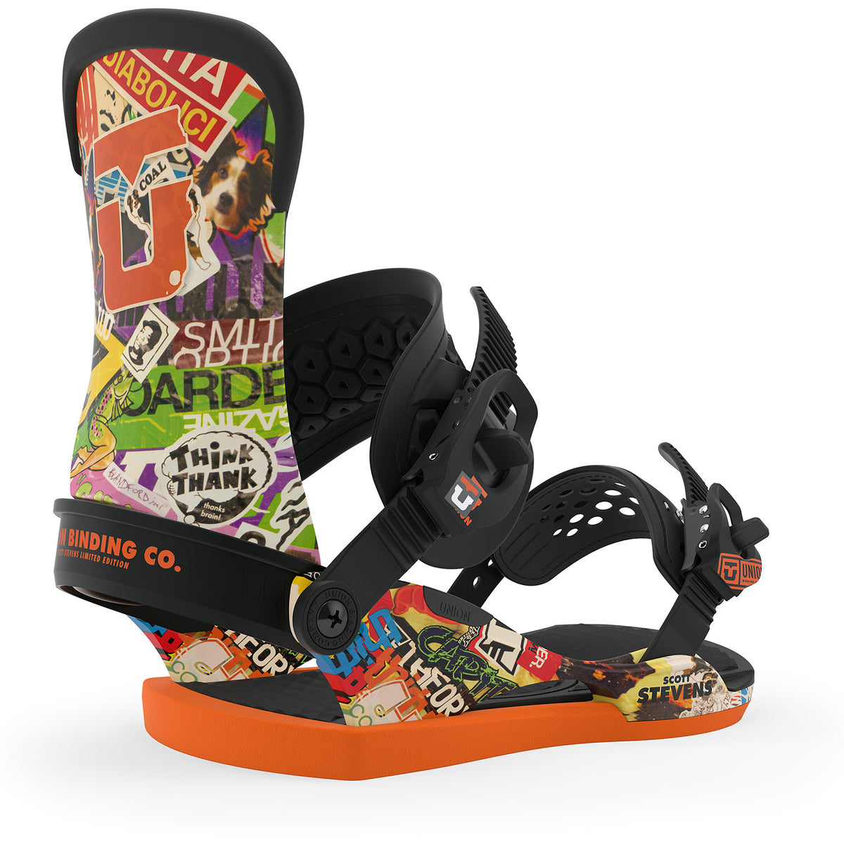 Union Contact Pro Scott Stevens Snowboard Bindings 2020 Scotty Stevens