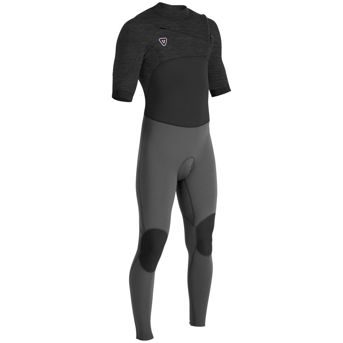 Vissla 2/2 7 Seas Short Sleeve 50/50 Spring Suit Black Heather