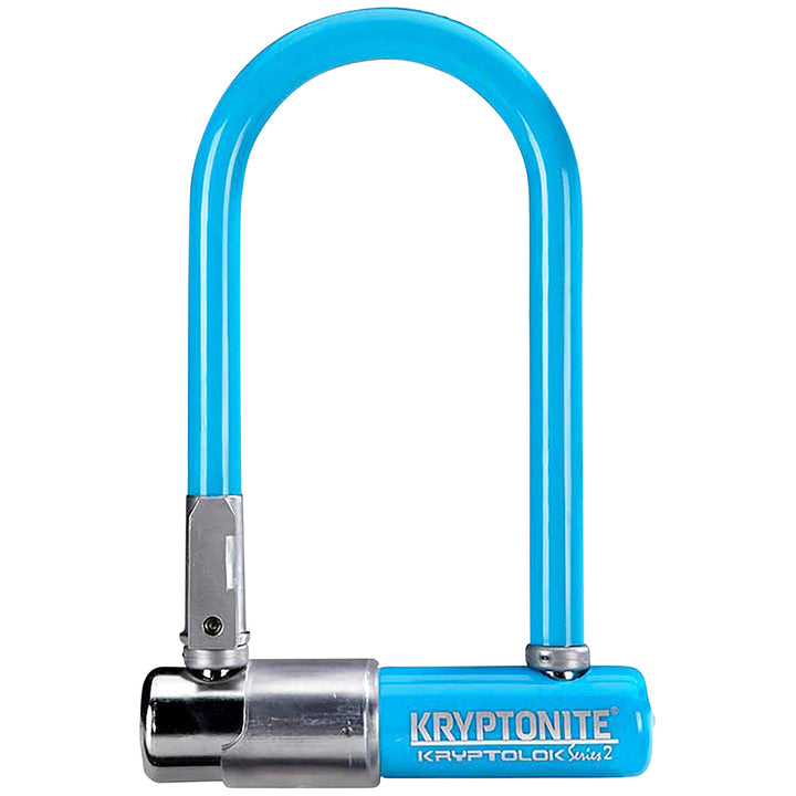 Kryptonite Krypto Series 2 Mini-7 U-Lock Blue