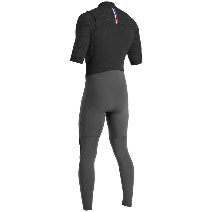 Vissla 2/2 7 Seas Short Sleeve 50/50 Spring Suit Black Heather