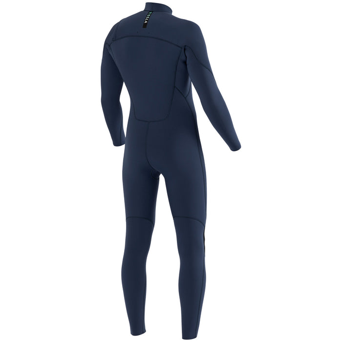 Vissla 7 Seas 4/3 Chest Zip Wetsuit Strong Blue