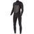 Vissla North Seas 4/3 Chest Zip Wetsuit Black