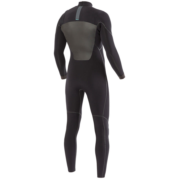 Vissla North Seas 4/3 Chest Zip Wetsuit Black