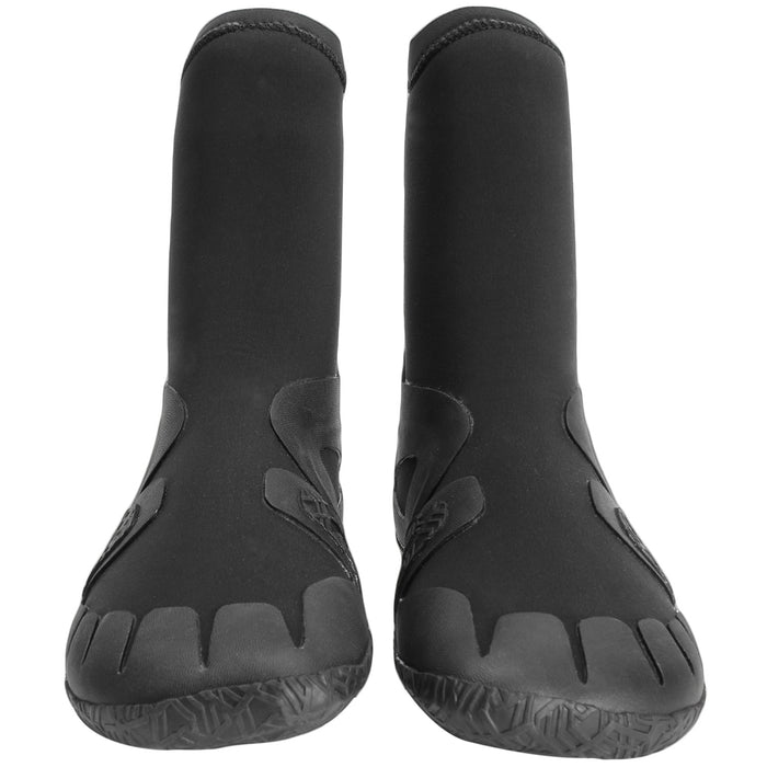 Vissla 7mm 7 Seas Round Toe Wetsuit Boots Black