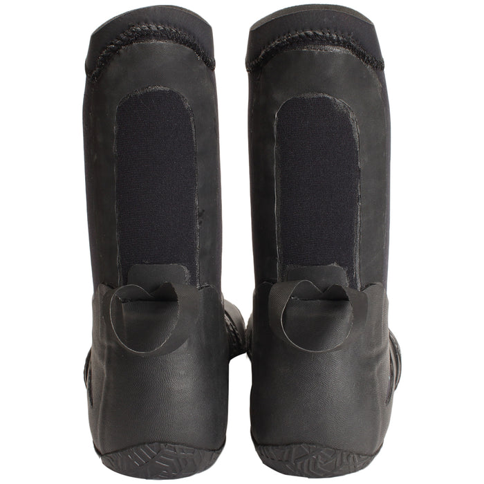 Vissla 7mm 7 Seas Round Toe Wetsuit Boots Black