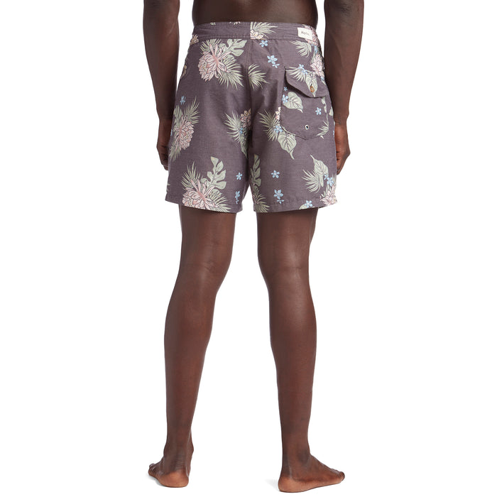Rhythm Retro Bloom Swim Trunks Black