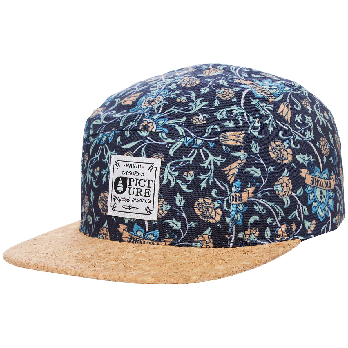Picture Organic Hector 5 Panel Hat Print