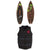 Inland Surfer Green Room Wakesurf Board + Follow Surf Edition Wake Vest 2019