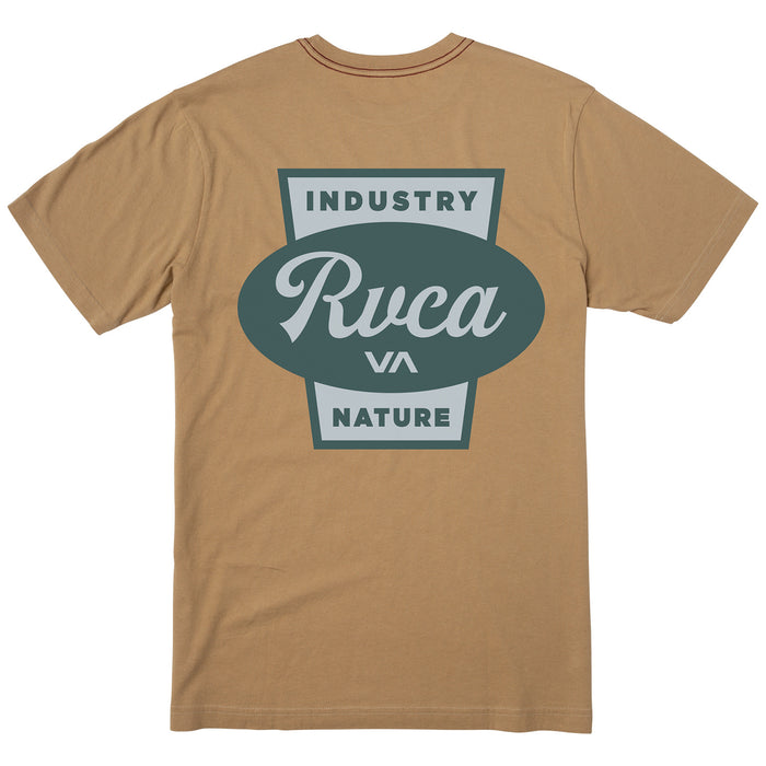 RVCA Decca T-Shirt Dust Yellow