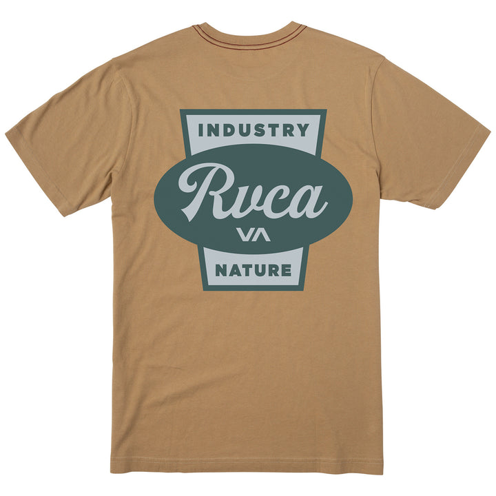 RVCA Decca T-Shirt Dust Yellow