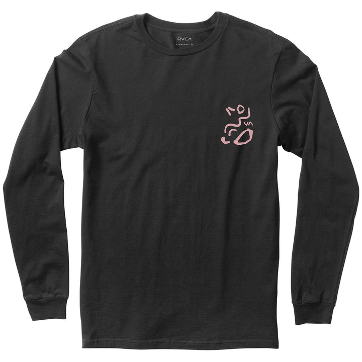 RVCA Delaney Long-Sleeve T-Shirt Black