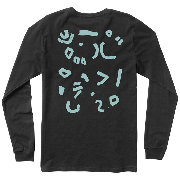RVCA Delaney Long-Sleeve T-Shirt Black