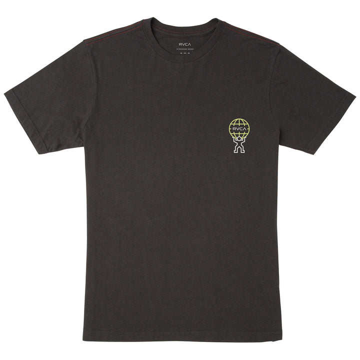 RVCA Atlast T-Shirt Pirate Black