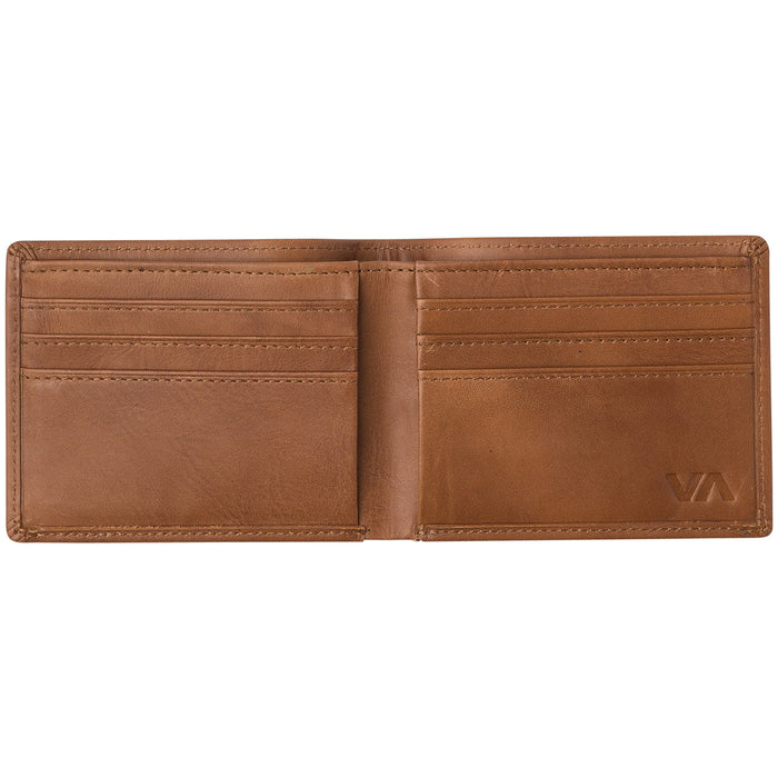RVCA Crest Bifold Wallet Tan