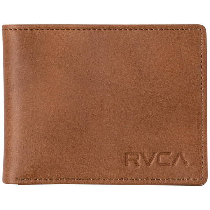 RVCA Crest Bifold Wallet Tan