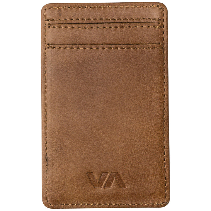 RVCA Clean Card Wallet Tan
