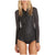 Billabong Salty Days Longsleeve Chest Zip Springsuit - Women's Black