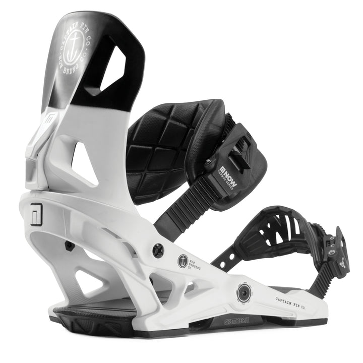Now x Captain Fin Snowboard Bindings 2020 White