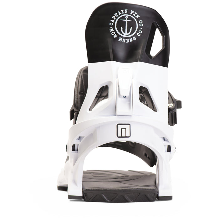 Now x Captain Fin Snowboard Bindings 2020 White