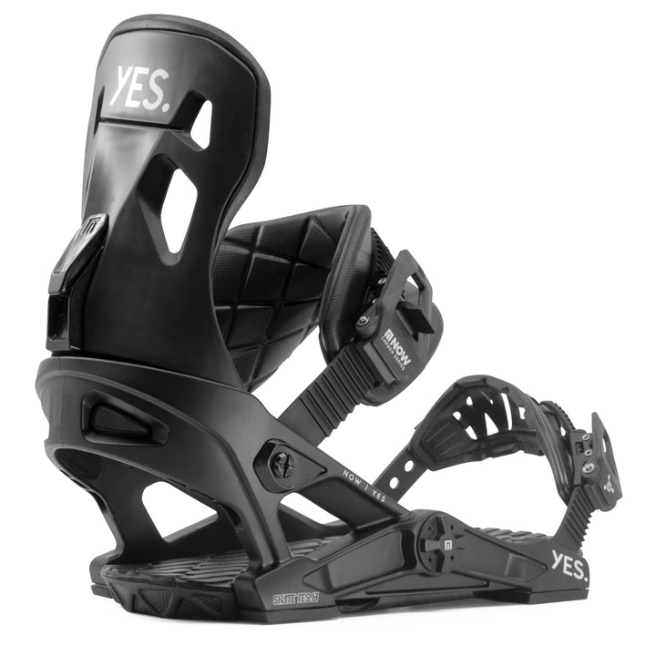 Now x Yes. Snowboard Bindings 2020 Black/White