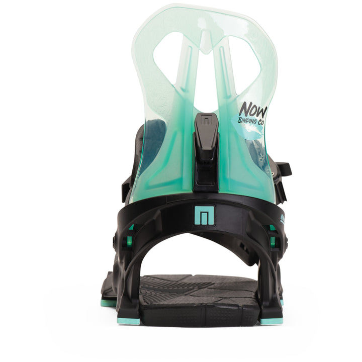 Now Brigada Snowboard Bindings - Women's 2020 Black/Turquoise
